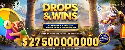 Jackpots masivos esperándote